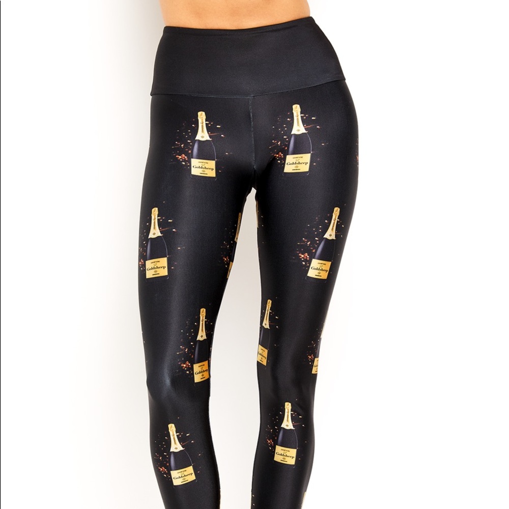 Goldsheep champagne leggings